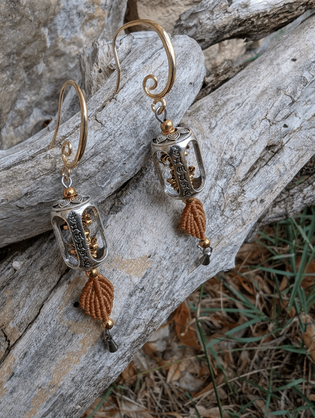 Boucles "moulin à prière"