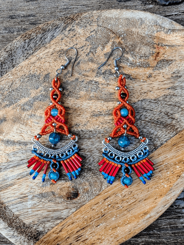 Boucles &quot;Oeil Buton&quot;